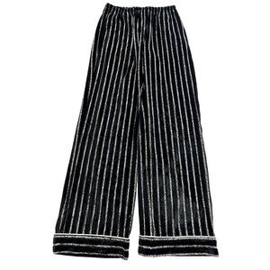 NWOT Dazzling Dreams Silver Lining Pajama Pants in Black